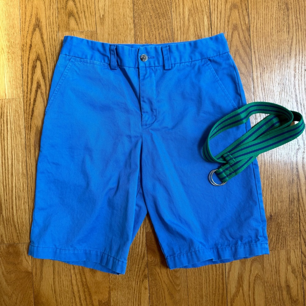 Polo Ralph Lauren Royal Blue Flat-Front Chino Shorts, size 16 Boys